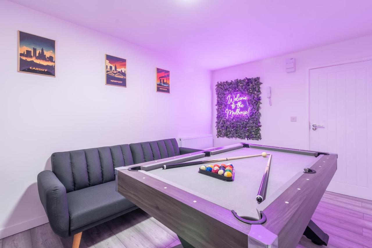 Exquisite Cardiff Apartments- With Garden Lounge & Games Room Eksteriør bilde