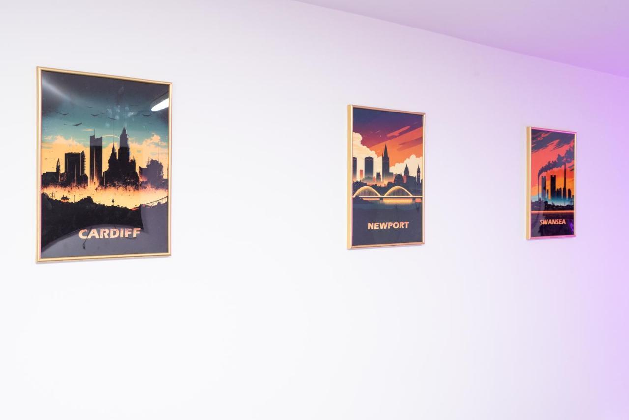 Exquisite Cardiff Apartments- With Garden Lounge & Games Room Eksteriør bilde