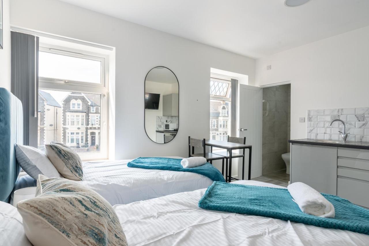 Exquisite Cardiff Apartments- With Garden Lounge & Games Room Eksteriør bilde